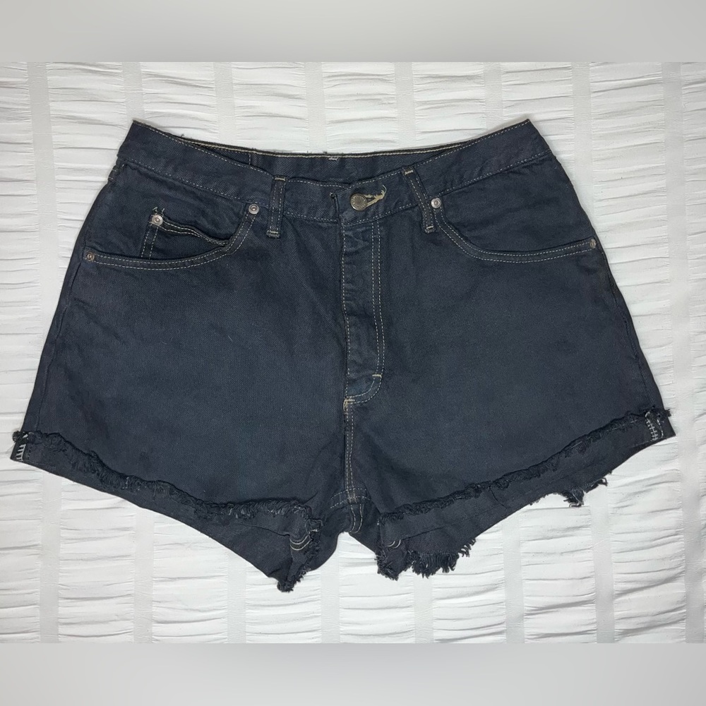 Women’s Urban Renewal Size 28 Recycled Denim Black Jean Shorts